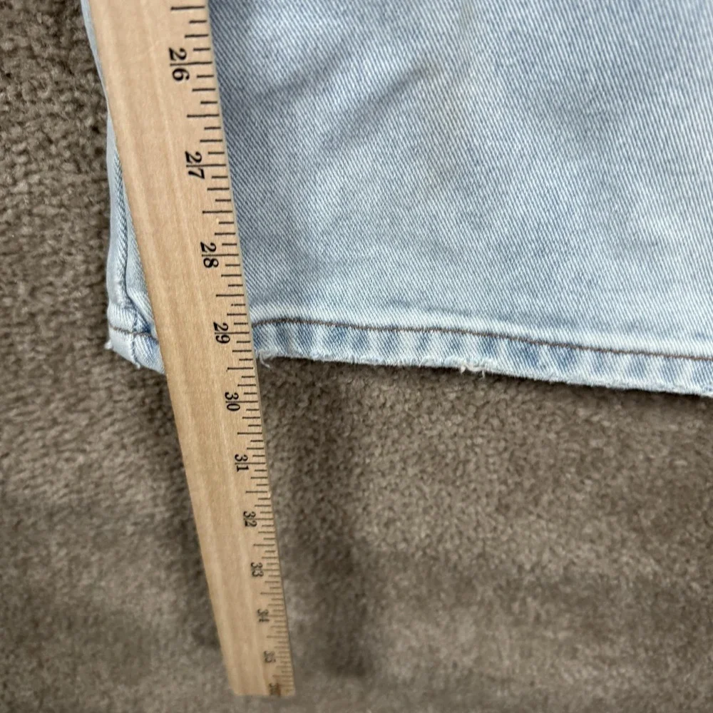 Billabong Jeans Womens 27 Blue Light‎ Wash High Rise Relaxed Straight Denim